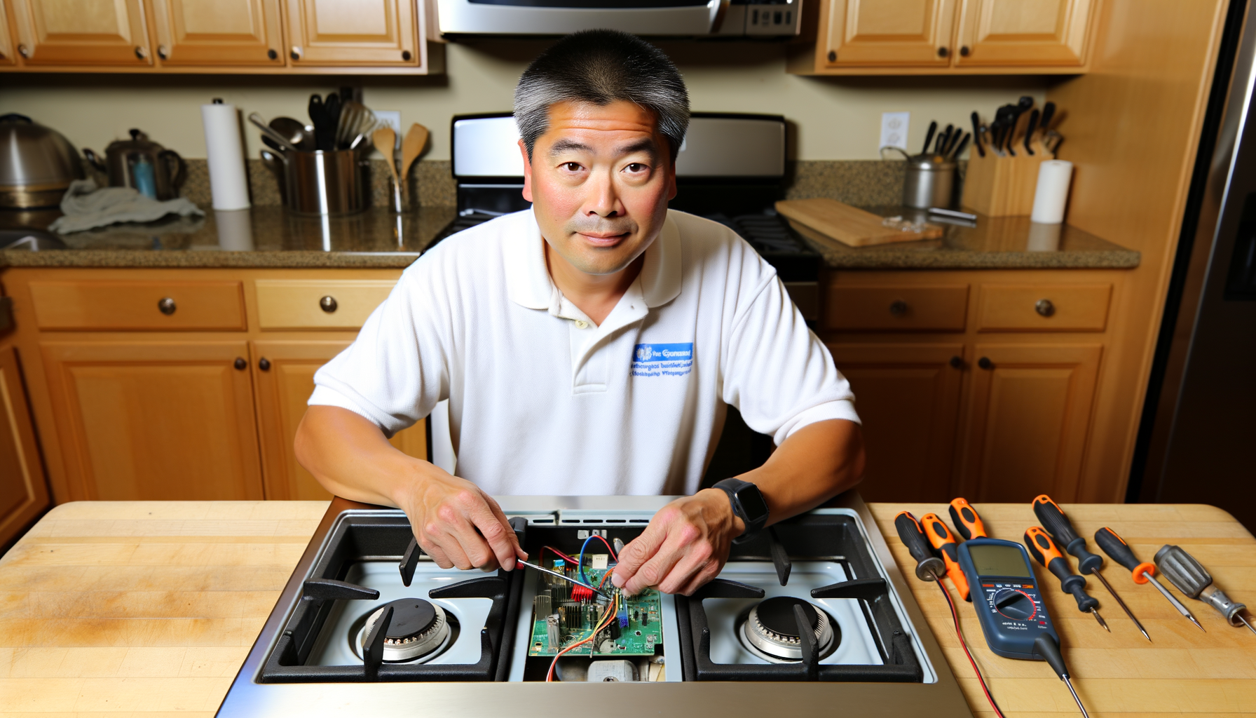 Professional Gas Range Igniter Replacement